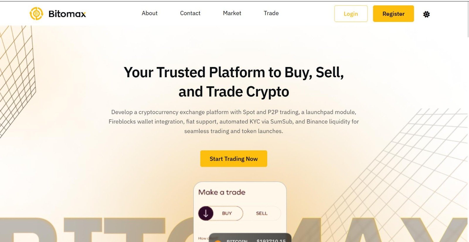 Bitomax Crypto Exchange